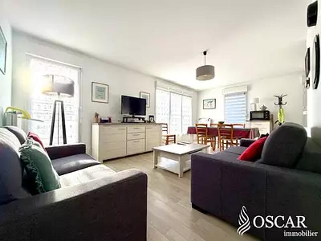 Nantes 44300 Achat / Vente appartement 3 pièces t3 au dernier étage terrasse