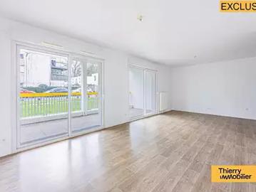 Nantes 44300 Achat / Vente appartement 3 pièces t3 terrasse cave