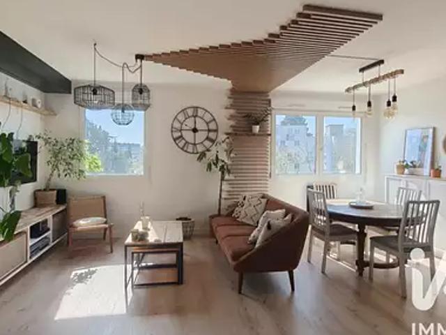 Nantes 44300 Achat / Vente appartement 4 pièces t4 au dernier étage