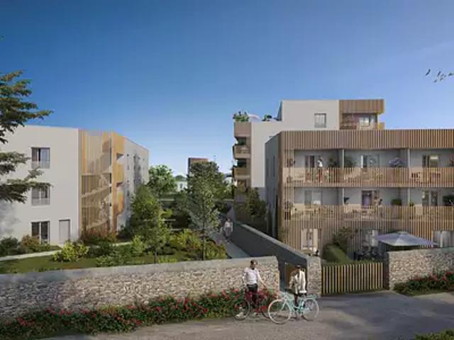 Nantes 44300 Programme neuf appartement neuf à vendre t2 RT 2012