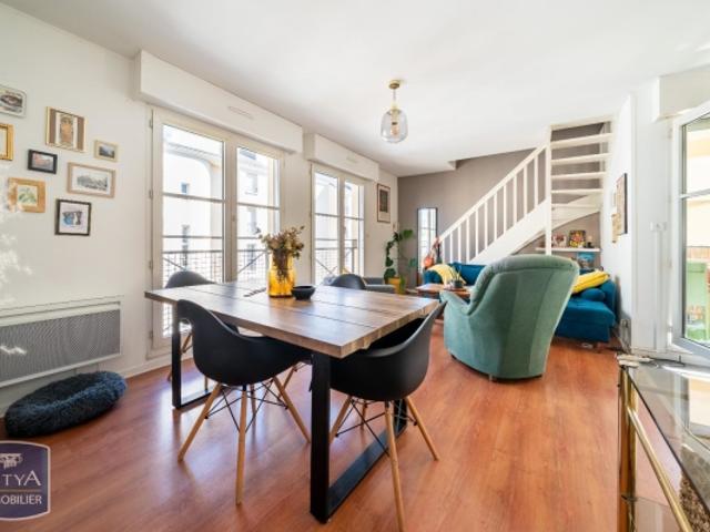 NANTES, appartement à vendre, 3 pièces, 63 m²