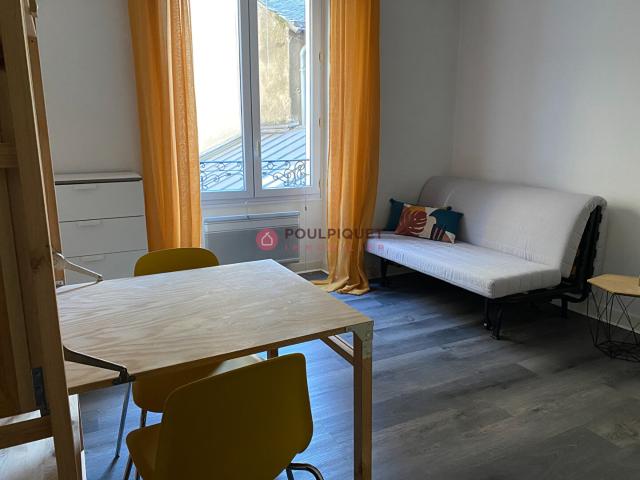 NANTES BRETAGNE RUE JEAN JAURÈS lot 162 Appartement T1 meublé idéal étudiant | Poulpiquet Immobilier