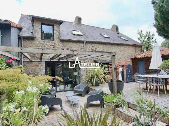 Nantes Ouest, Chézine Garotterie, Maison en pierre rénovée