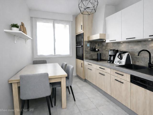Nantes Nord Appartement de 95 m2 au 1er étage avec ascenseur dans une résidence sécurisée et entretenue