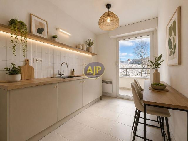 Nantes quartier Sully T3 65 m²