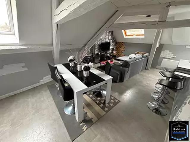 Nanteuil le Haudouin 60440 Achat / Vente appartement 2 pièces t2 au dernier étage