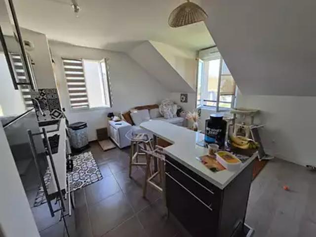 Nanteuil le Haudouin 60440 Achat / Vente appartement 2 pièces t2 au dernier étage