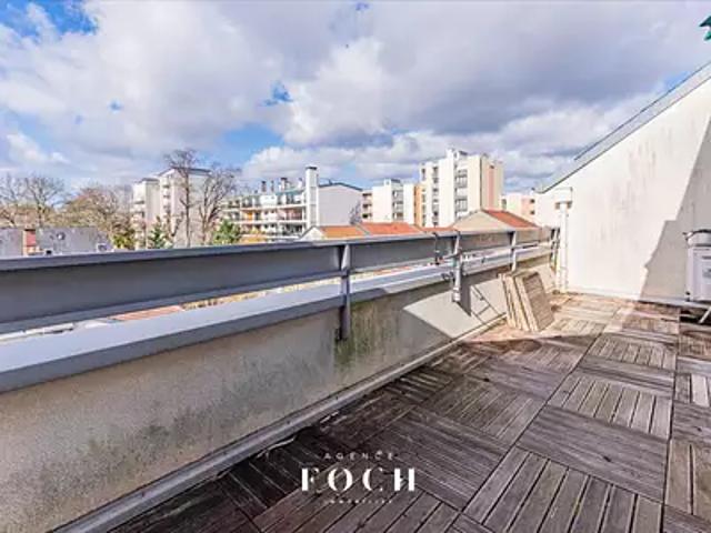 Nancy 54000 Achat / Vente appartement 5 pièces t5 au dernier étage terrasse