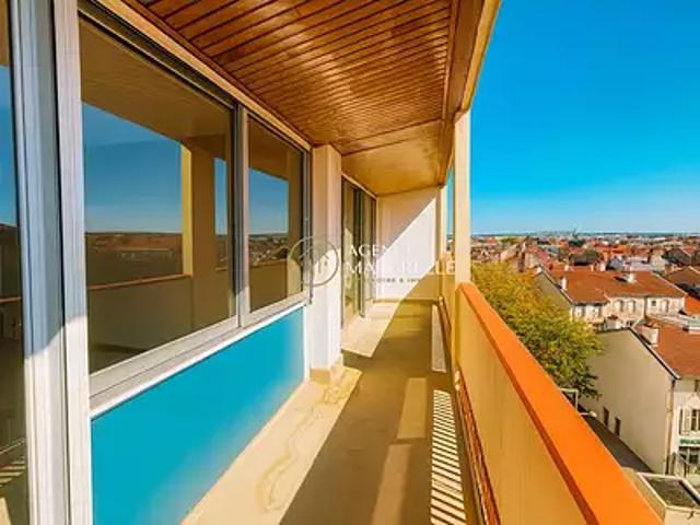 Nancy 54000 Achat / Vente appartement 3 pièces t3 terrasse parking