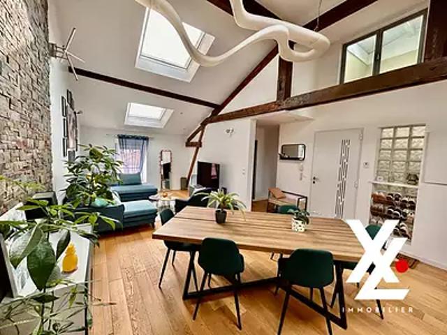 Nancy 54000 Achat / Vente appartement 3 pièces t3 au dernier étage cave