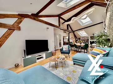 Nancy 54000 Achat / Vente appartement 3 pièces t3 au dernier étage cave