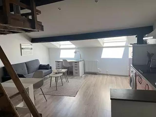 Nancy 54000 Location appartement 1 pièce t1 au dernier étage