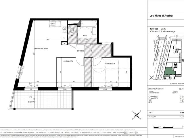 NANCY, Votre appartement T3 neuf proximité centre et rives de Meurthe Appartement T3 neuf – Nancy | Proche hyper centre & Rives de Meurthe