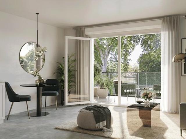 NANCY MEURTHE Rare 4 pièces 76m2 avec jardin plein sud Etat neuf