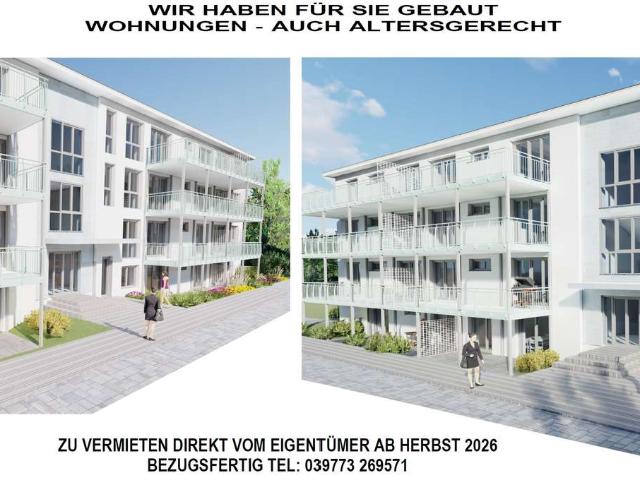 Nach Umbau für Sie: 32 moderne, auch altersgerechte Wohnungen im Seebad Ueckermünde