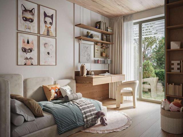 Nachhaltig gebaut, modern gelebt: 4 Zimmer Wohnung mit Garten