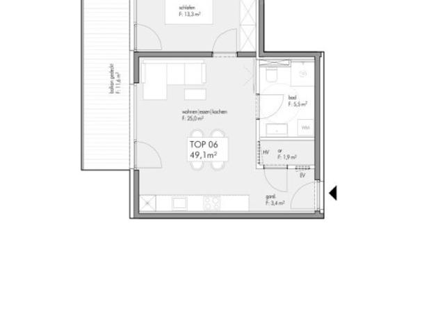 Nachhaltig investieren: 2 Zimmer Anlegerwohnung im Neubau