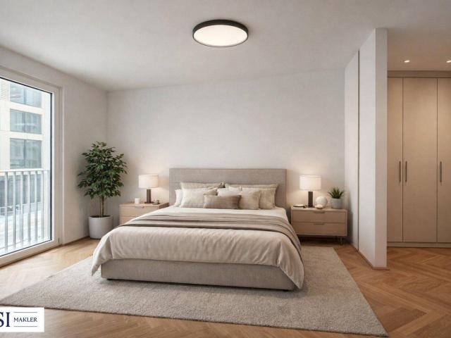 Nachhaltig Wohnen im LQ Living Großzügig geschnittene 2 Zimmer Wohnung in Top Lage des 2. Bezirks direkt beim Donaukanal