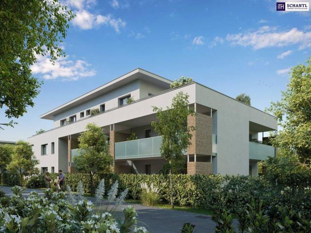Nachhaltiger Premium Erstbezug in Graz Liebenau: 3 Zimmer Neubauwohnung mit Balkon & 29 m² Sonnenterrasse | Baustart erfolgt!
