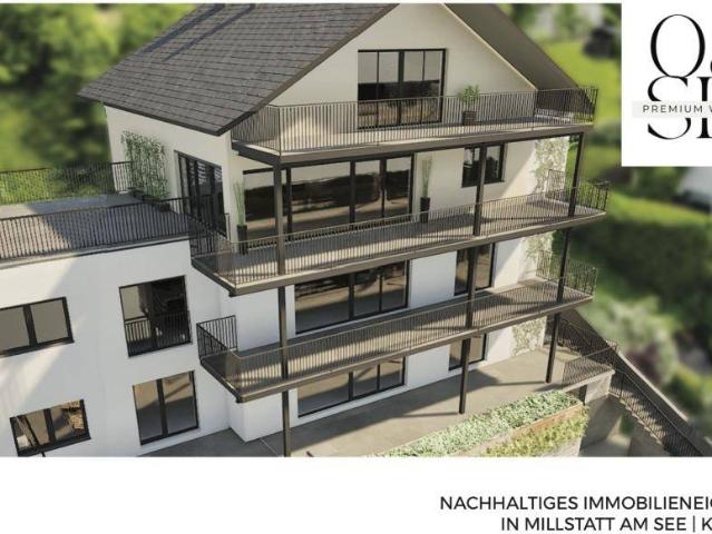 Nachhaltiges Immobilieneigentum in Millstatt am See! TOP 3 Seeblick Suite