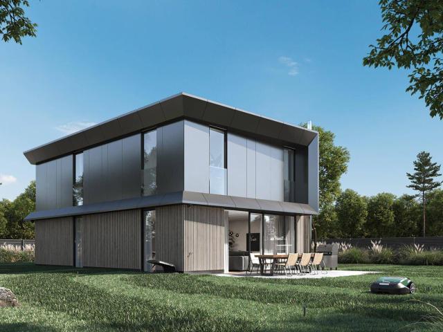 Nachhaltiges Smart Home Einfamilienhaus in grüner Ruhelage