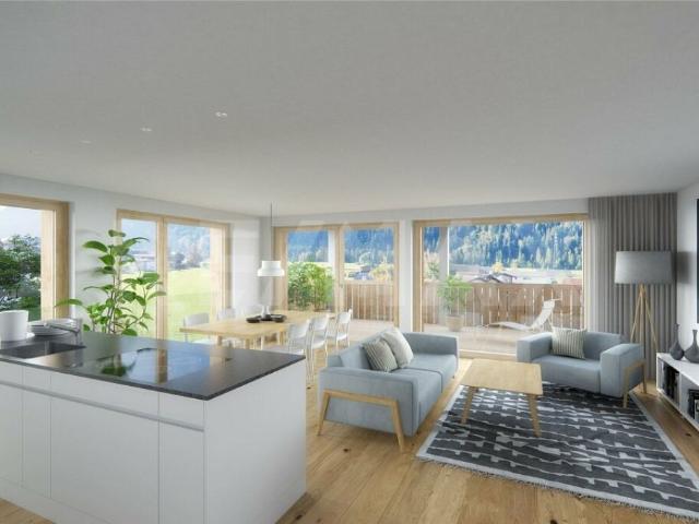 Nachhaltiges Wohnen in Schierst Garglas: 3½ Zimmer Wohnung C4 mit Solarkraftanteil