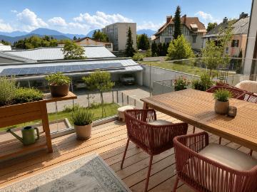 Nachmieter gesucht ab 01.08. – Charmante 3 Zimmer Wohnung mit großem Balkon, Carport & Karawankenblick