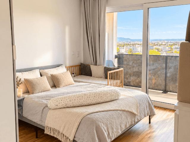 Nachmieter gesucht – voll möblierte 2 Zimmer Wohnung mit großem Balkon in Oberlaa