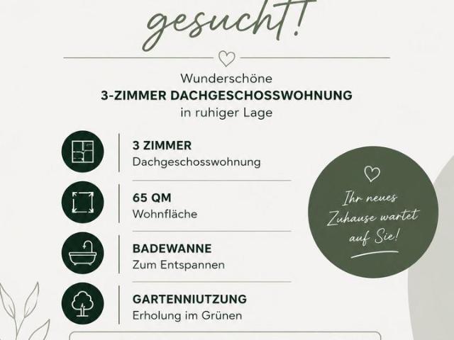 Nachmieter 3 ZM