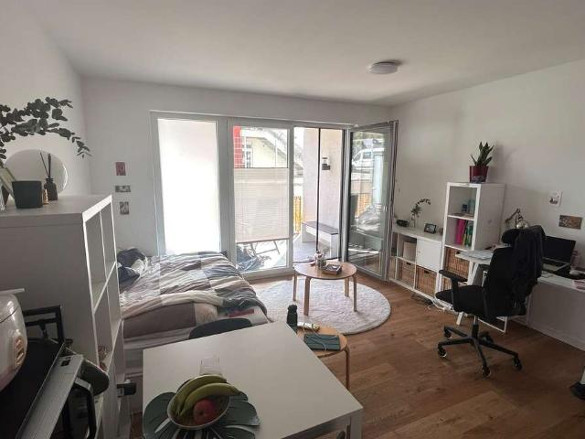 Nachmieter*in gesucht: Schöne Einzimmerwohnung mit Balkon & Stellplatz