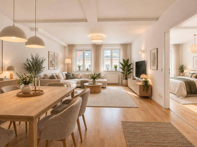 Nächst Währinger Park ! Lichtdurchflutete 2 Zimmer Wohnung mit separater Küche | 4. OG | Viel Helligkeit und Stauraum | Sofort bezugsbereit