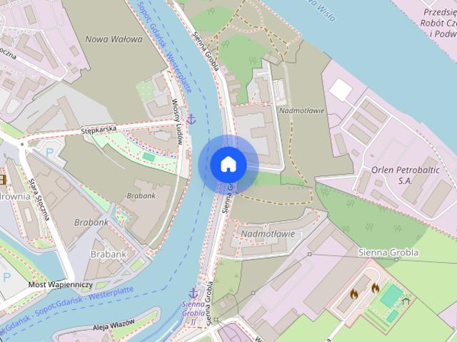 Nadmotławie Apartament Gdańsk Sauna Siłownia i mie