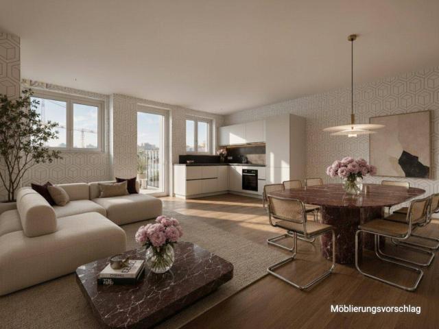 NÄHE NASCHMARKT: U4 Pilgramgasse 3 Zimmerwohnung mit hofseitigem Balkon
