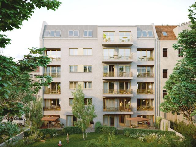 Nahe den Hotspots von Prenzlauer Berg: Brandneue 2 Zi. Neubauwohnung mit Balkon