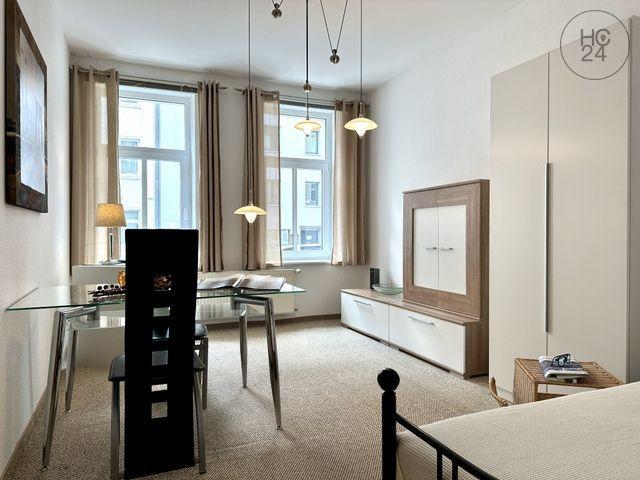 Nahe DHL, Porsche, BMW: Möblierte Wohnung in Leipzig Gohlis mit zwei separaten Schlafzimmern