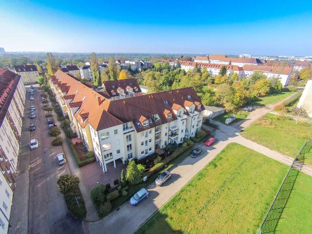 Nähe Elsteraue: Tolle 4 Zi. Maisonette Whg. m. Balkon