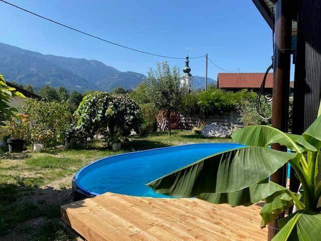 Nähe Faaker See Gartenparadies mit Pool und überdachter Terrasse!