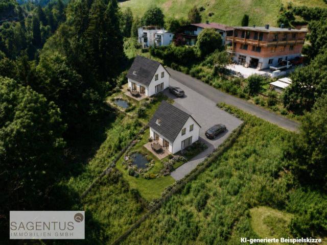 NAHE INNSBRUCK: Sonniges Grundstück im GRÜNEN mit geplantem NEUBAU Einfamilienhaus zu kaufen!
