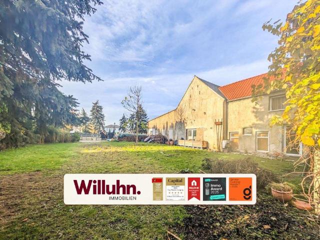 Nahe Leipzig: Großzügiges Haus mit Nebengebäuden | Wohnen & Arbeiten unter einem Dach!