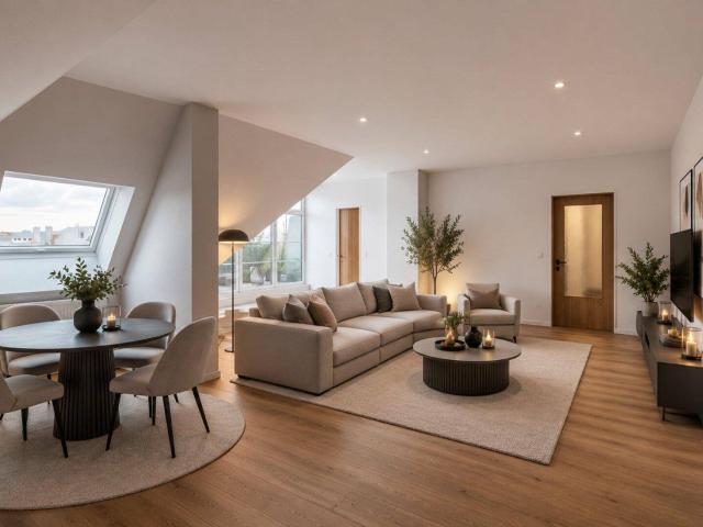 NÄHE LIESINGER BAD | Dachgeschosswohnung mit großzügigem Wohnbereich, 3 weitern Zimmern | Küche | Abstellraum | ZELLMANN IMMOBILIEN