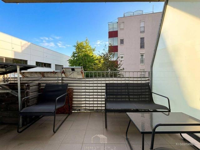 NÄHE TU GRAZ: Sonnige 2 Zimmer Wohnung mit Extraküche, Westbalkon und Tiefgarage