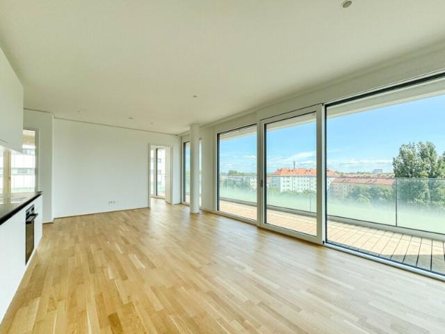 Nähe UNO City Familienwohnung mit Temperierung im Sommer