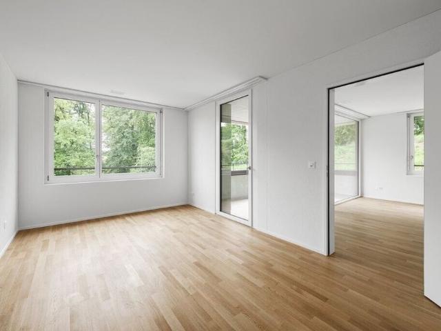Nähe Wald mit Balkon und Sitzplatz