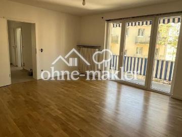 Nähe Wasserturm sanierte Einzimmerwohnung mit großem Balkon