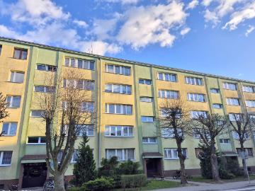 Stanisława Wyspiańskiego, Osiedle Fabryczne, Brzeg Dolny, Powiat wołowski, Województwo dolnośląskie