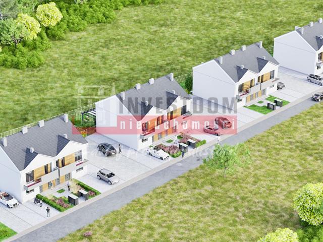 Nowoczesne bliźniaki 3 pokoje z ogrodem i balkonem zapraszam