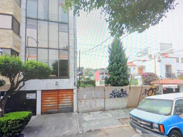 NARVARTE PONIENTE TERRENO 287m2 en Enrique rebsamen uso suelo H/4/20M