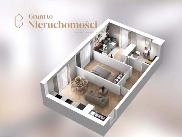 Naramowicka 53,89 m², Poznań