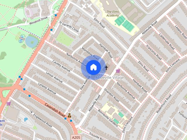 Narbonne Avenue, Clapham Common, SW4