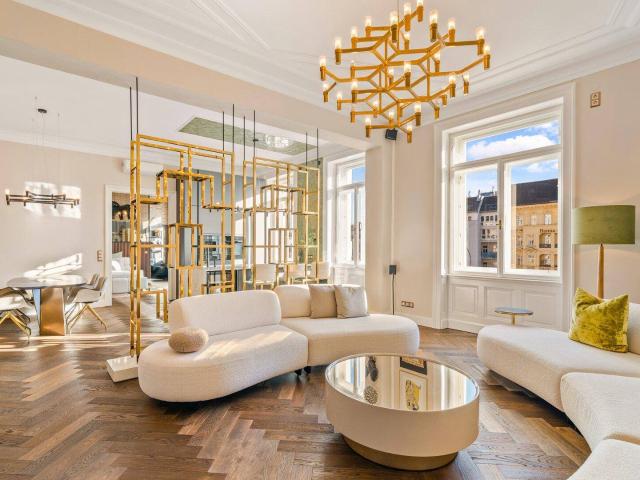 Naschmarkt Residenz mit Parkblick | 167 m² Altbau Luxus | Vollmöbliert